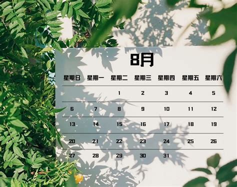 八月季節|8月